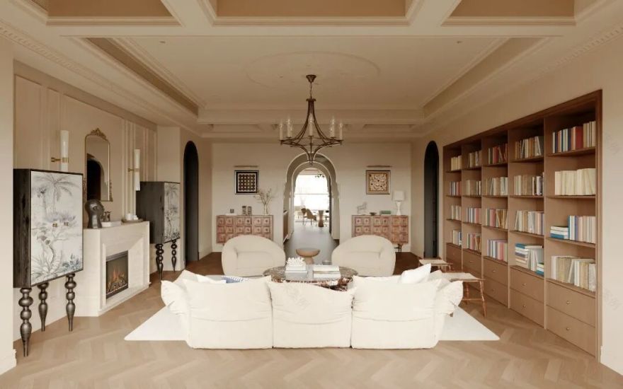 塞纳河畔丨隅间空间设计工作室-32