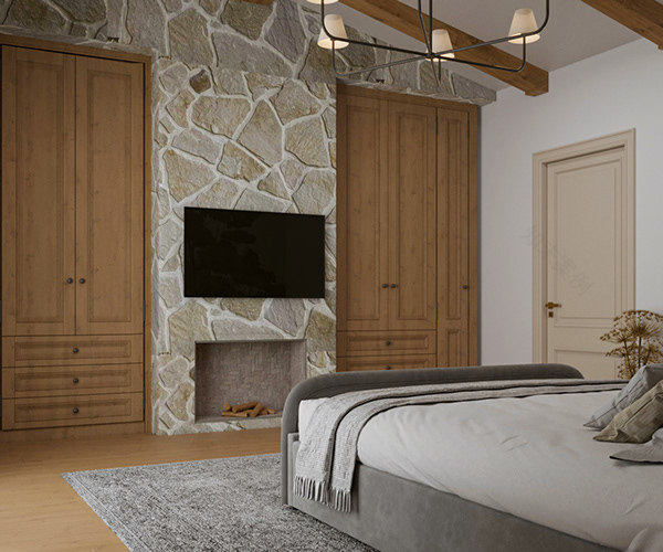 English Farm–Style Holiday Bedroom Design | UAE-5