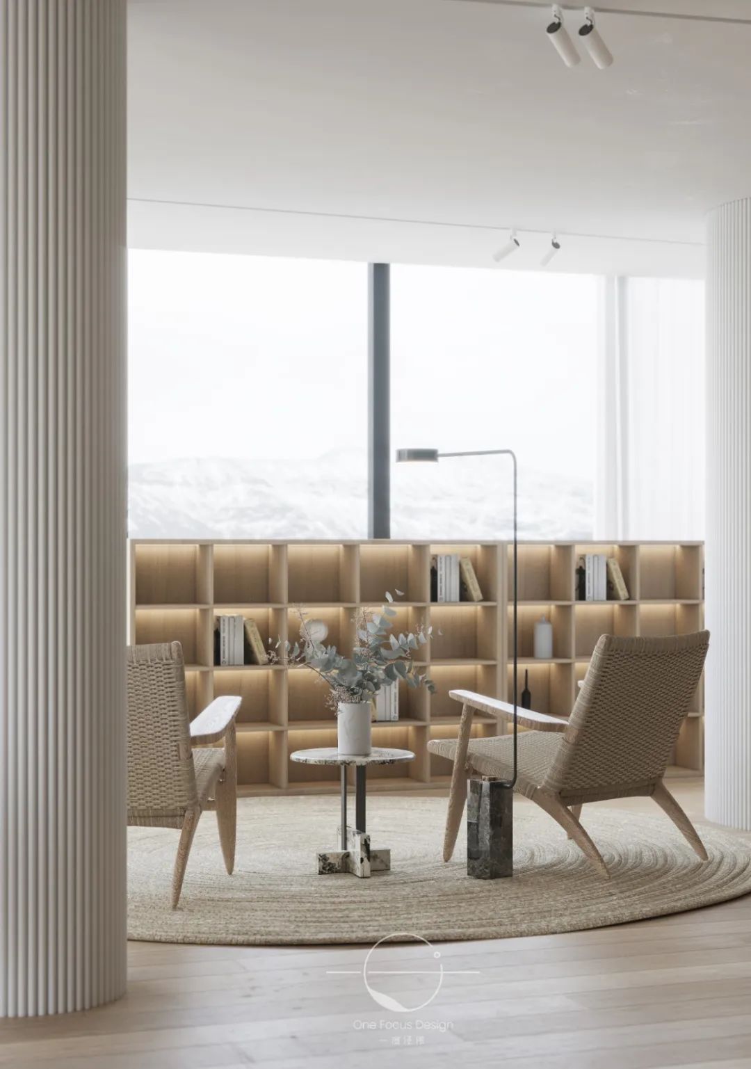 暖阳轻洒，静享阅读时光——深圳深业中城 285 平米现代宜居空间-29