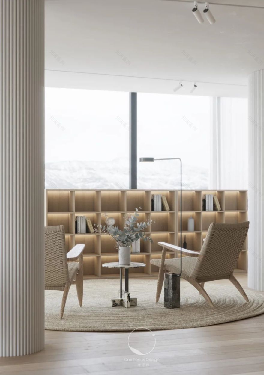 暖阳轻洒,静享阅读时光——深圳深业中城 285 平米现代宜居空间-29