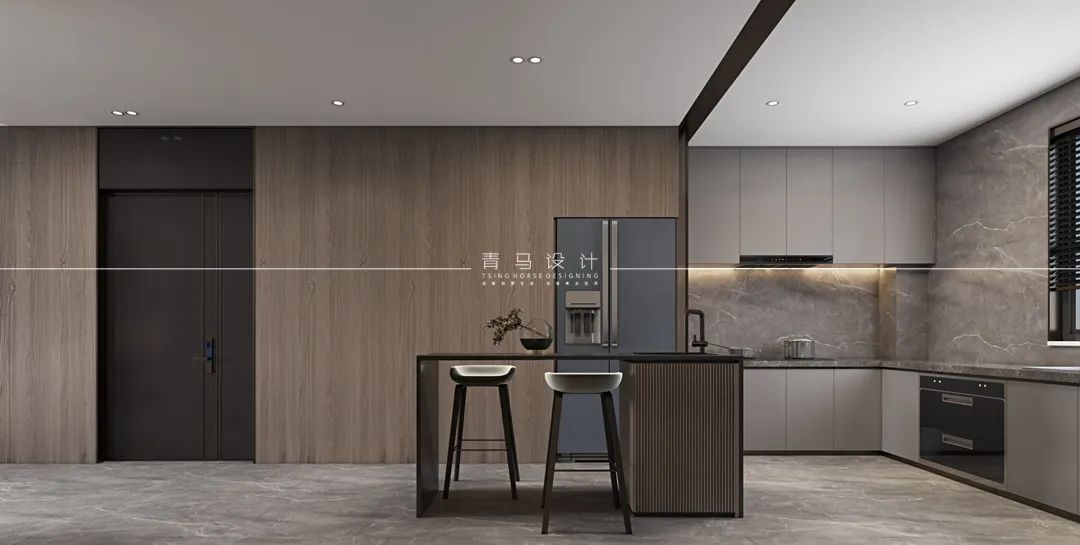 现代简约底跃别墅设计丨青马别墅设计-22
