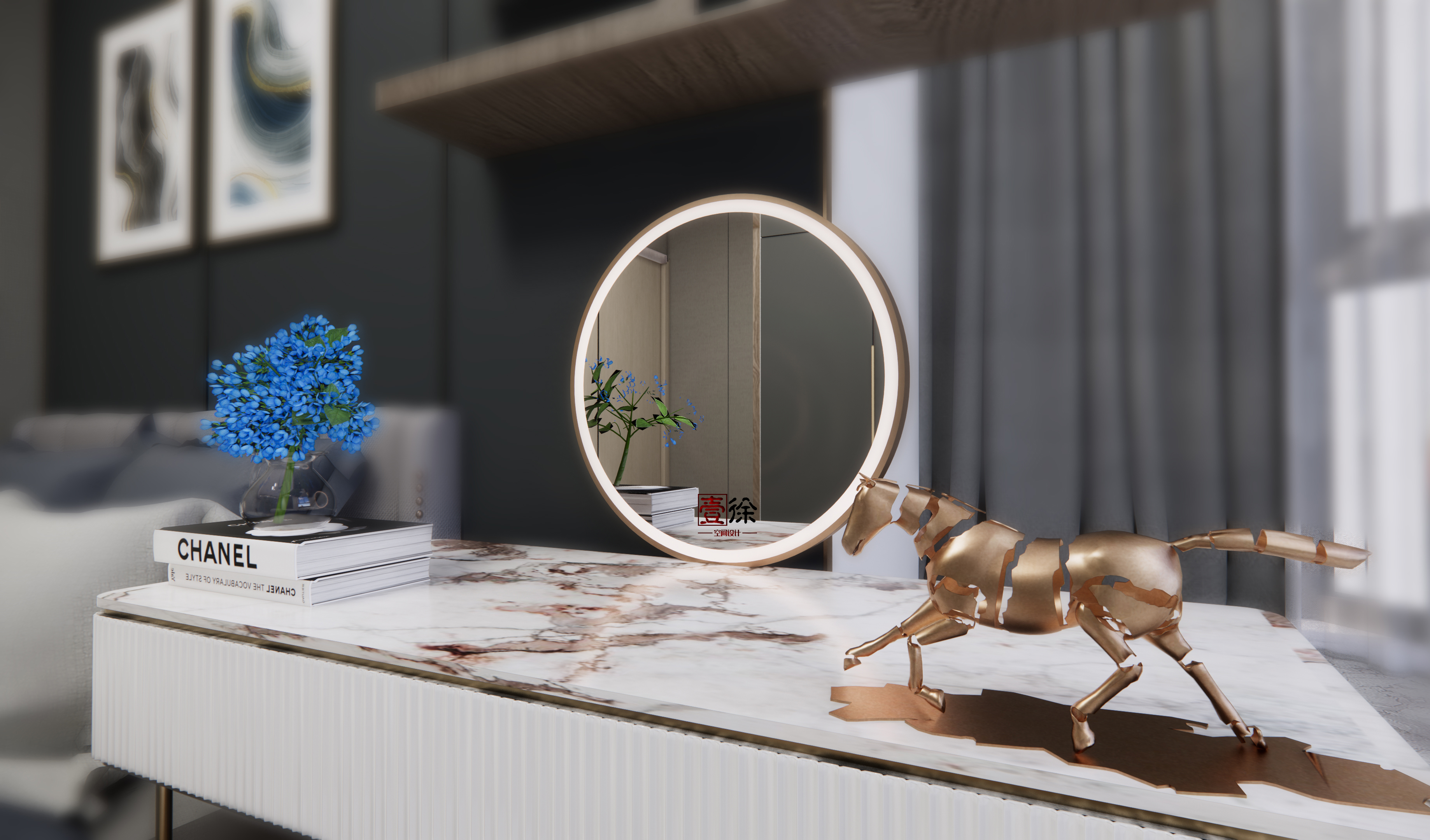 福鼎碧桂园现代轻奢平层设计丨壹徐设计-30