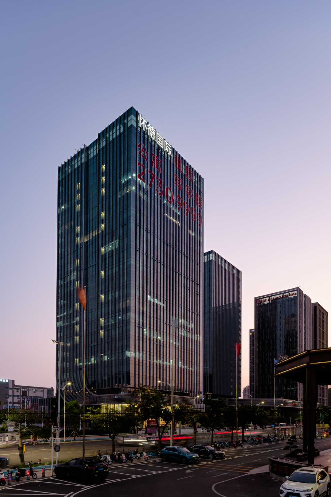 深圳怀德国际大厦及怀德国际广场办公楼丨中国深圳丨太谷形上-14