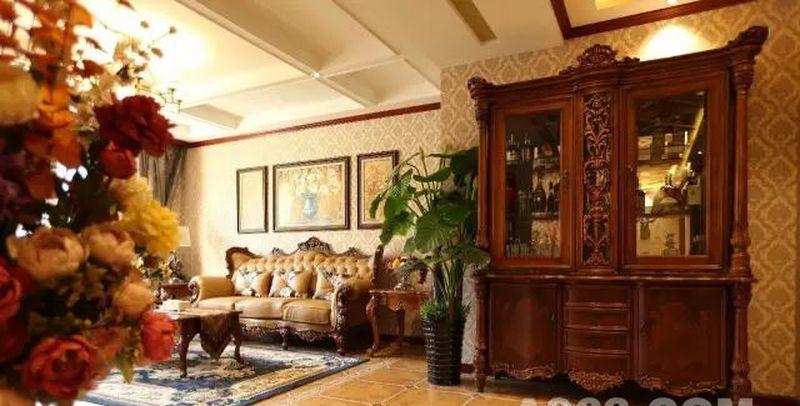 天津唐望府欧式简欧现代样板间设计-15