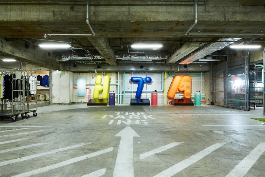 东京银座索尼大厦的地下三层与停车场共享空间设计-17