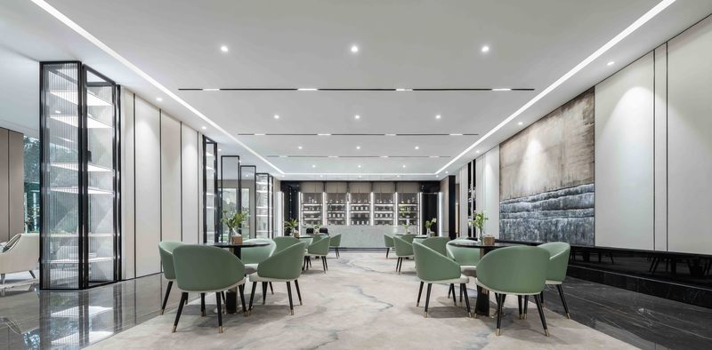 弘阳常州遥观售楼处——“水”主题景观室内设计-30