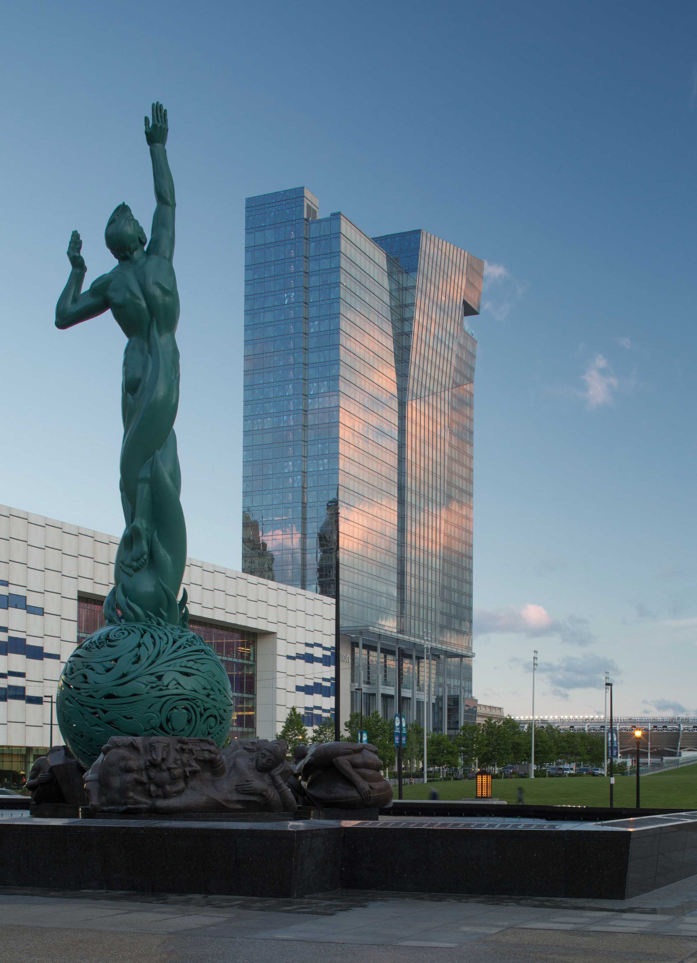 希尔顿克利夫兰市中心酒店-9