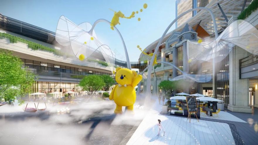 杭州大厦中央商城翻新丨中国杭州丨三尚国际-96