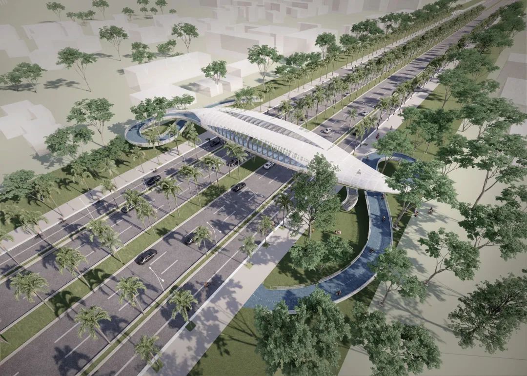 海口“巨浪”与“飞鱼”双桥设计丨中国海口丨隧道股份城建设计集团与刘宇扬建筑设计顾问(上海)有限公司-9