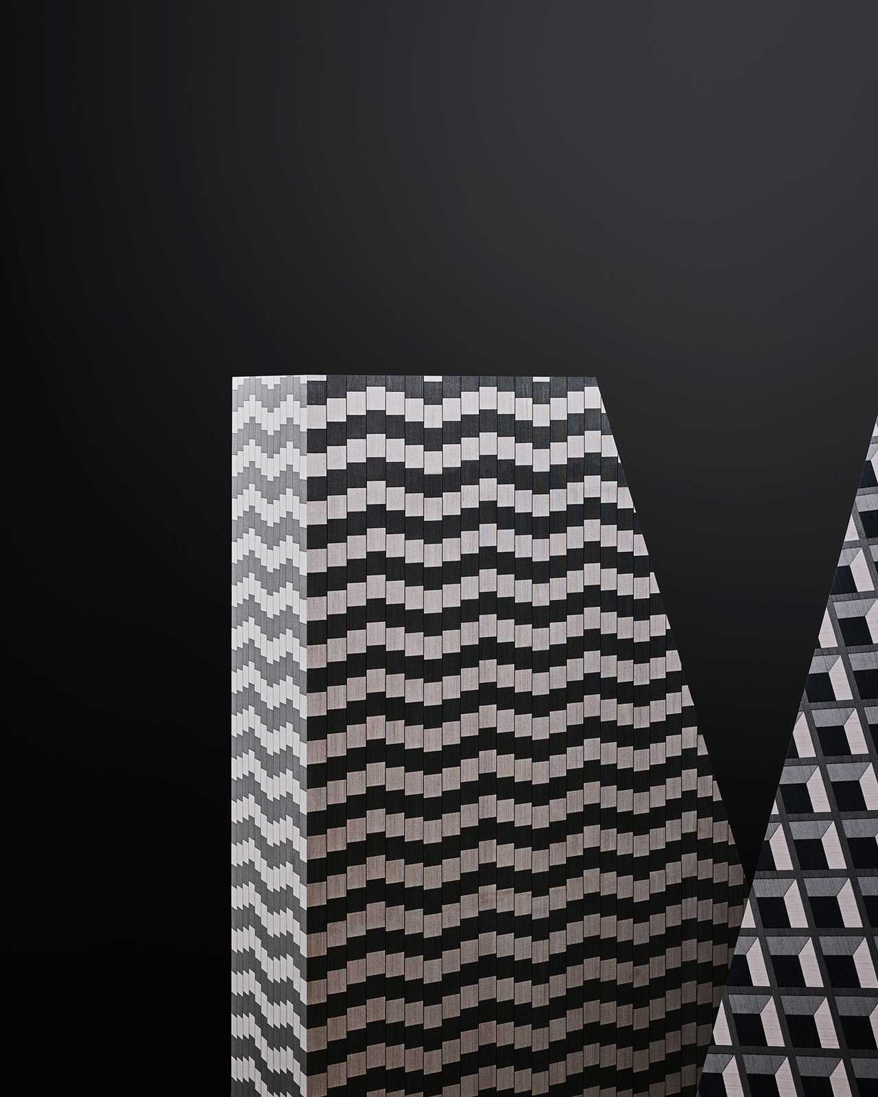 阿尔皮几何木饰面设计 | 窗帘木与网格木的创新演绎-7