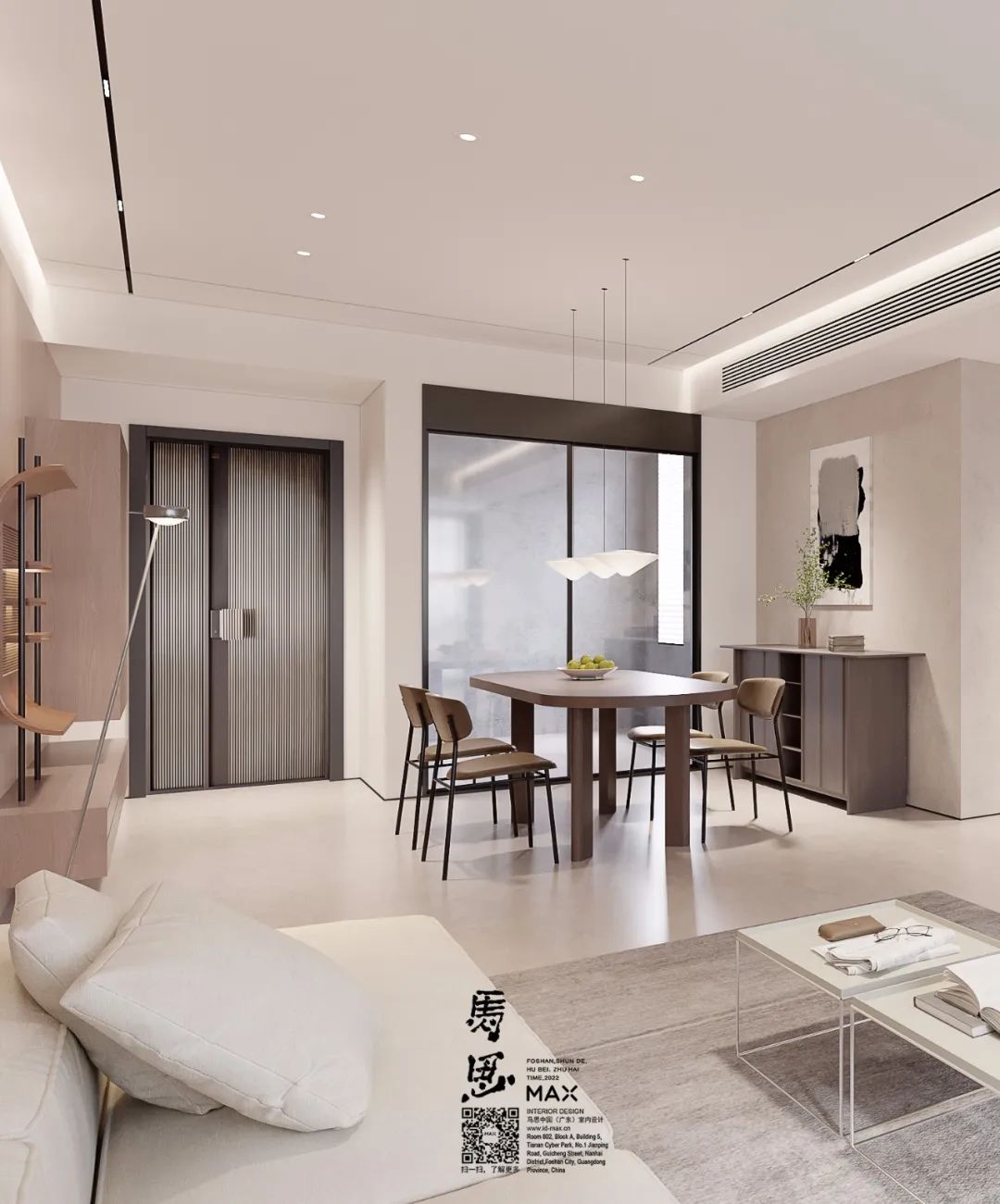 简美大气现代家居空间设计丨中国襄阳丨马思室内设计-18