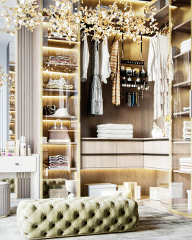 Luxury Master Bedroom & Dressing