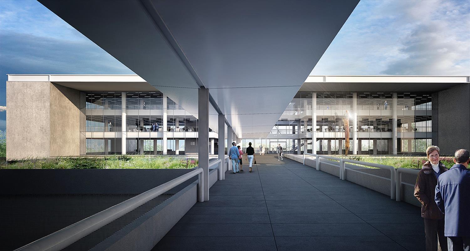 巴西市政府大楼设计展现一体化与绿色融合-2