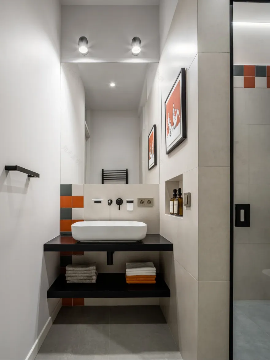 43平米小户型公寓设计丨俄罗斯莫斯科丨Мария Амелина(玛丽亚·阿梅利娜)-41