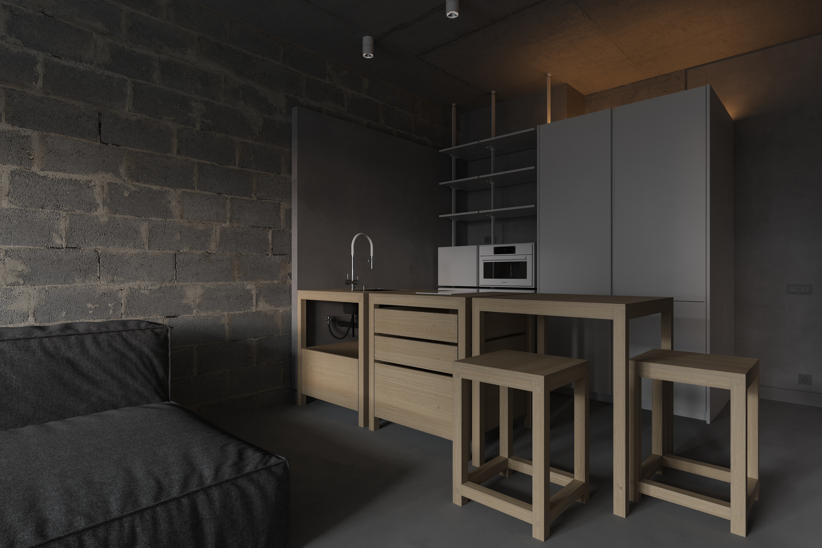 黑白向  反差感空间！-13