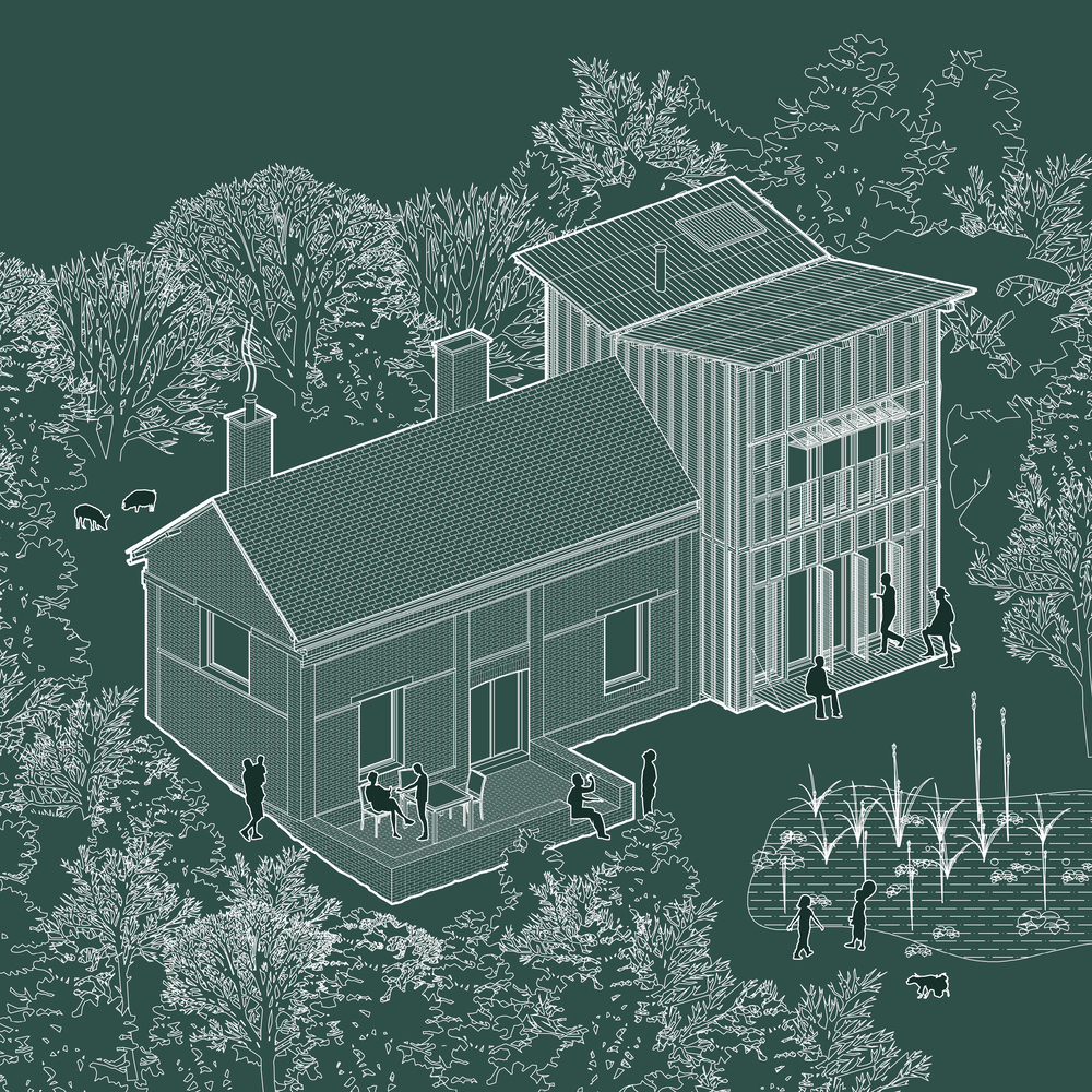 法国诺曼底"Le Costil"生态住宅丨Anatomies d’Architecture-7