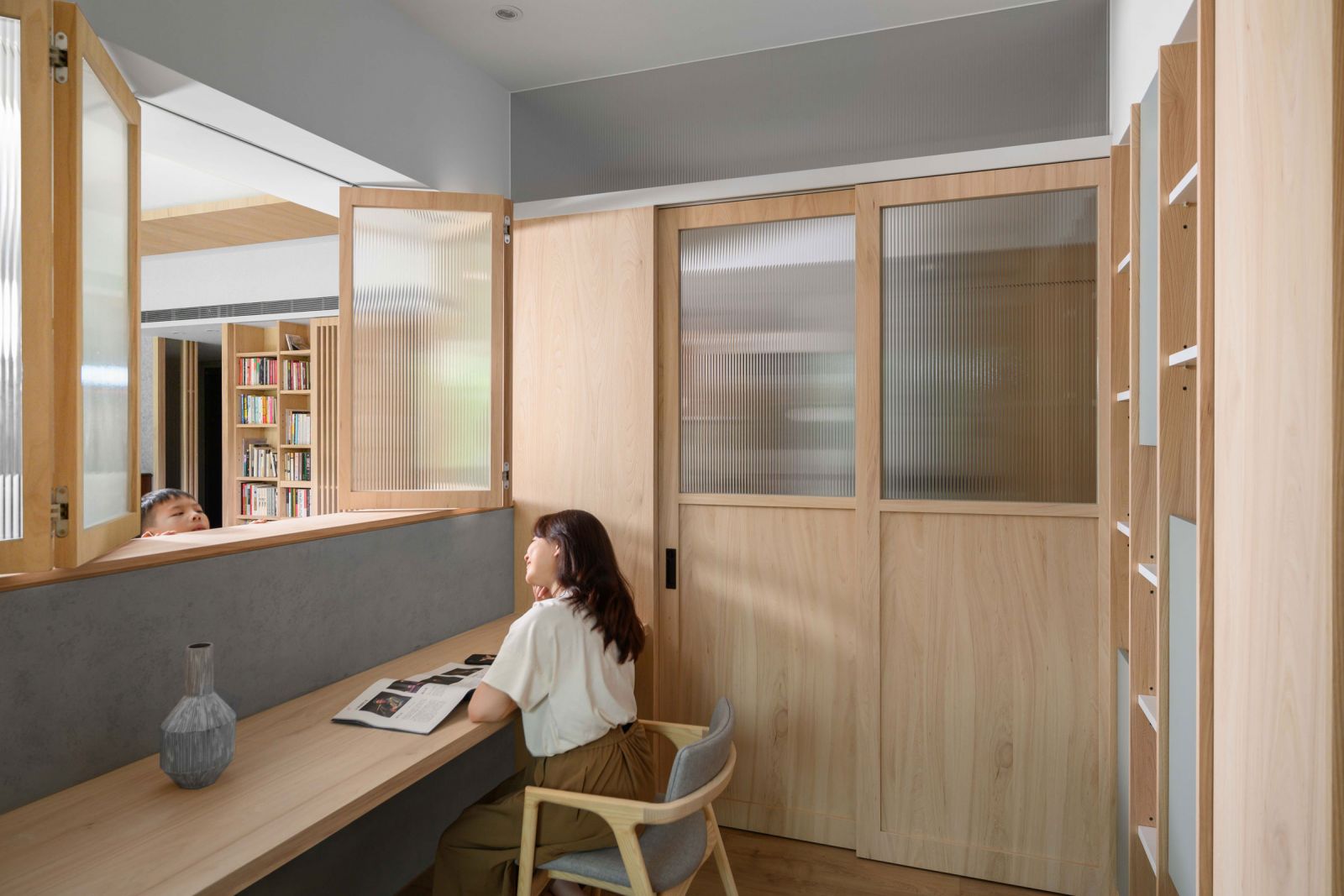 山海室内设计作品丨禾光室内装修设计有限公司-5