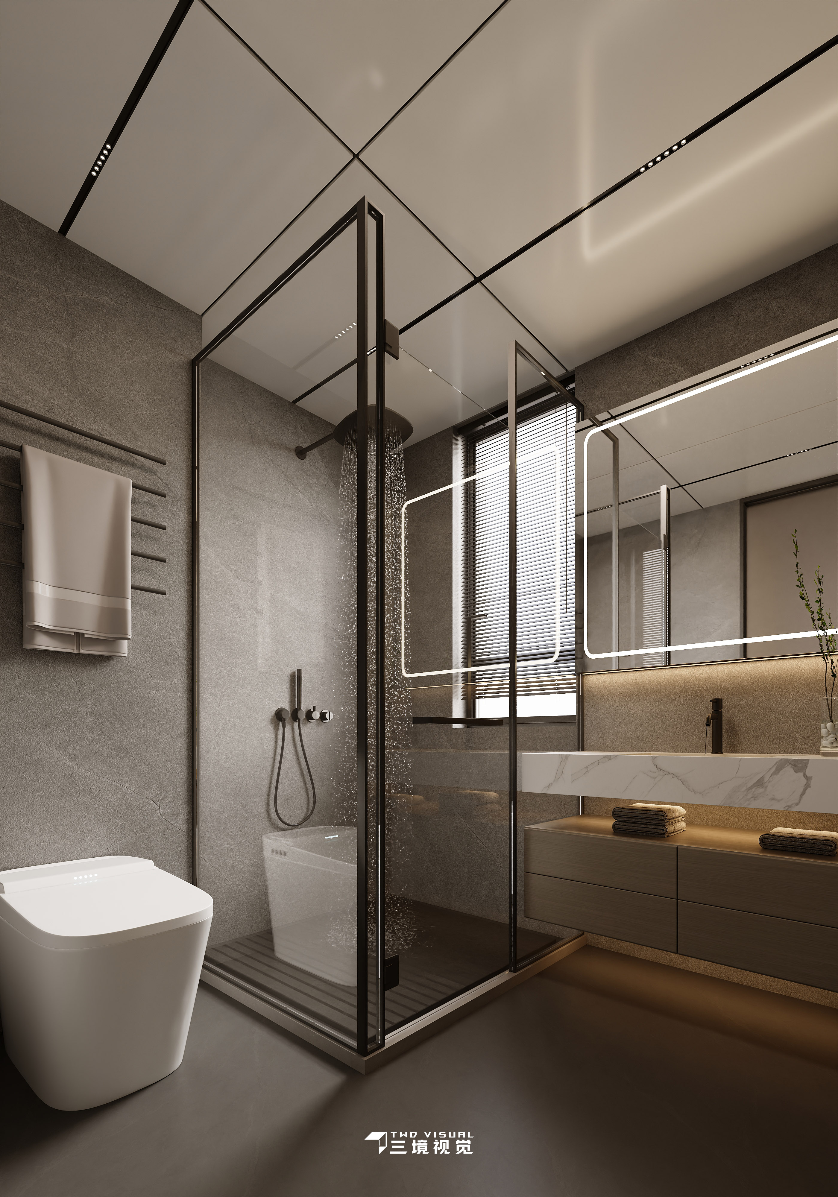 住宅-宋式美学小户型设计-14