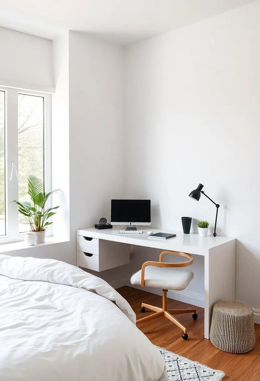 用时尚角落书桌改造小卧室-120