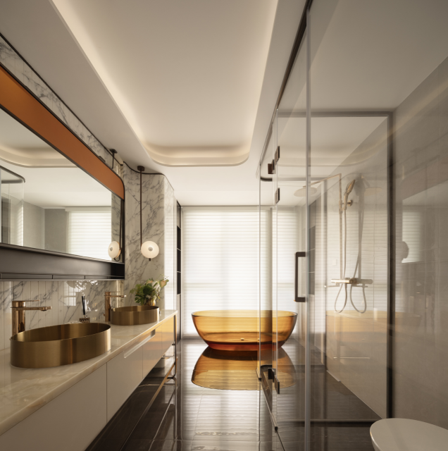 上荷设计新作|河北大榕树·海棠云颂样板间-31