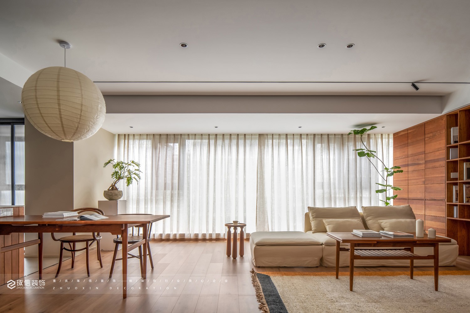 120 平中古自然风格家丨中国重庆丨琢信装饰-12