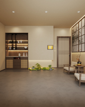 「灵山隐宿」自然风民宿设计