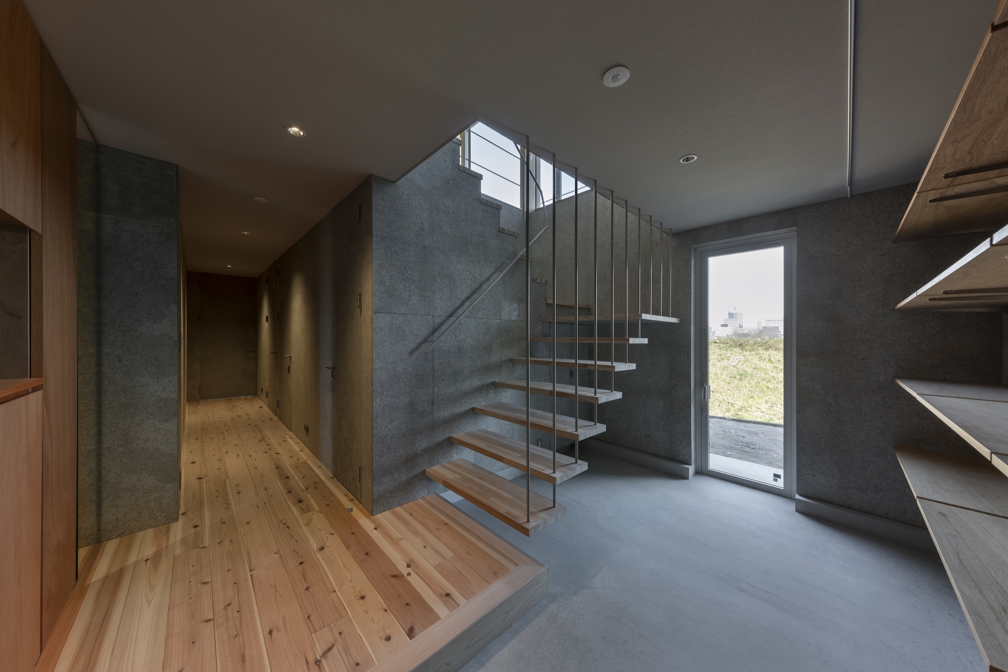 营造景观视野的住宅丨日本富山-19