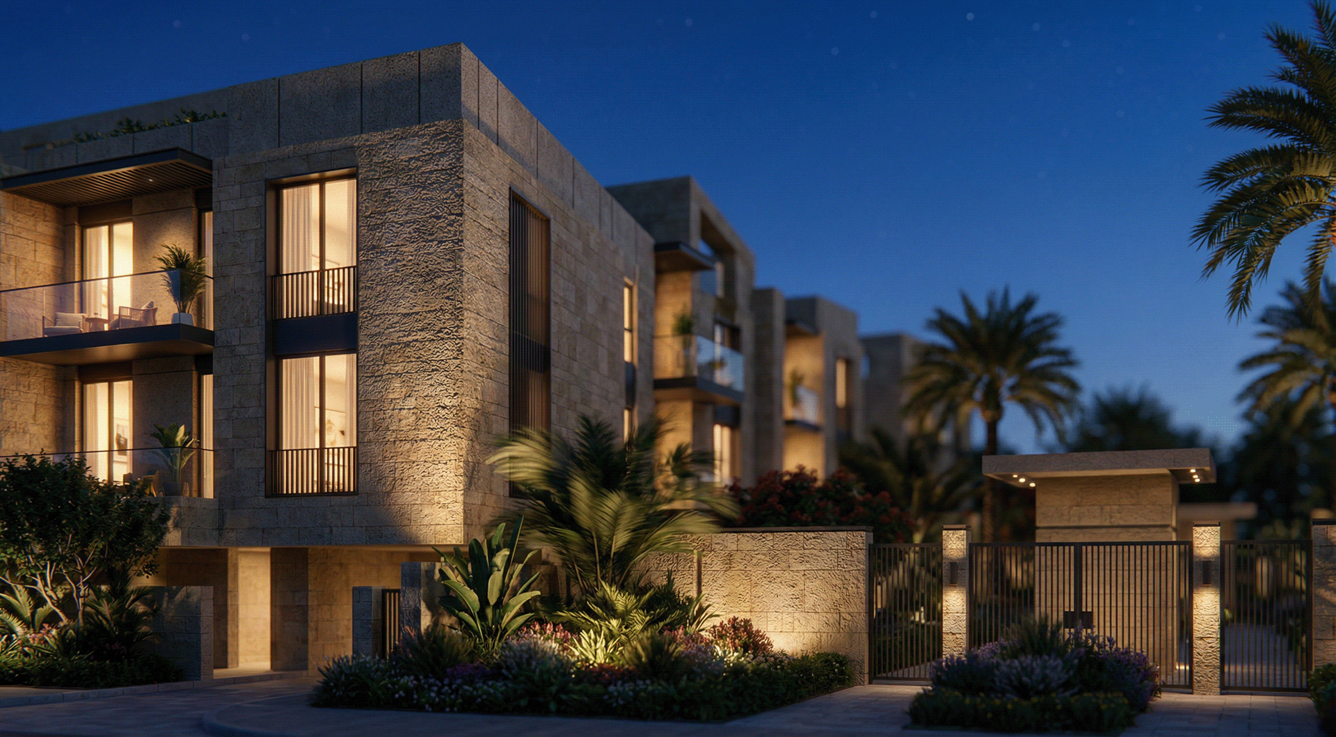 Residential Complex Rendering-6