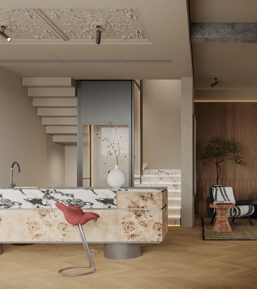 450㎡玫瑰苑别墅丨中国亳州丨东子设计-12