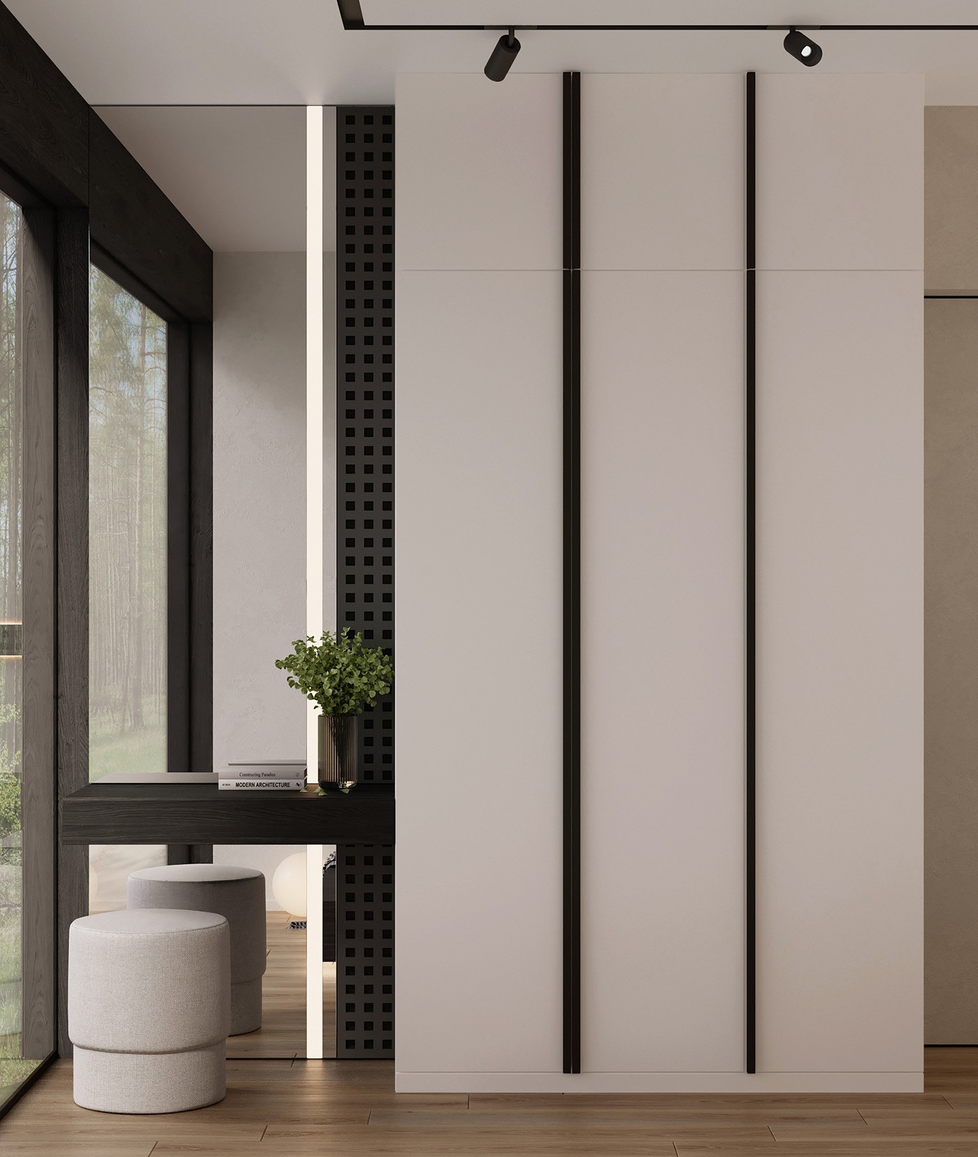 俄罗斯简约风住宅设计-8