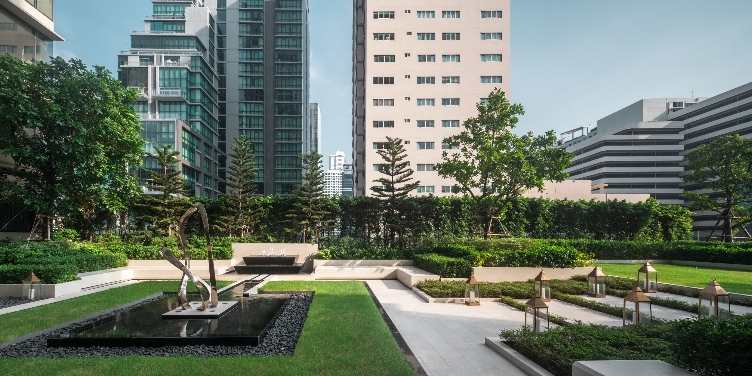 曼谷 ESSE ASOKE 公寓，现代景观建筑典范-31