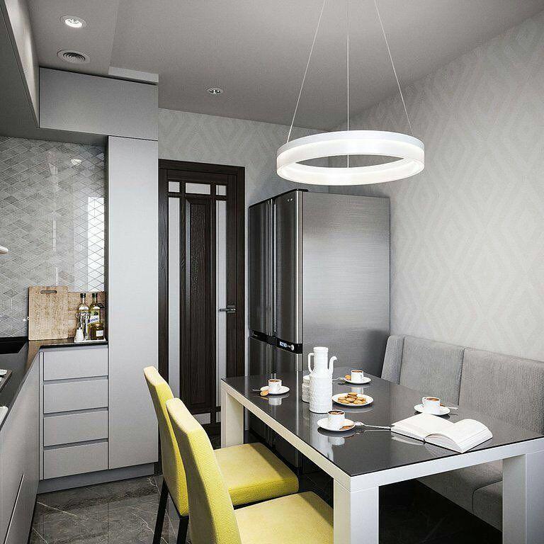 12平米厨房客厅一体化设计-192