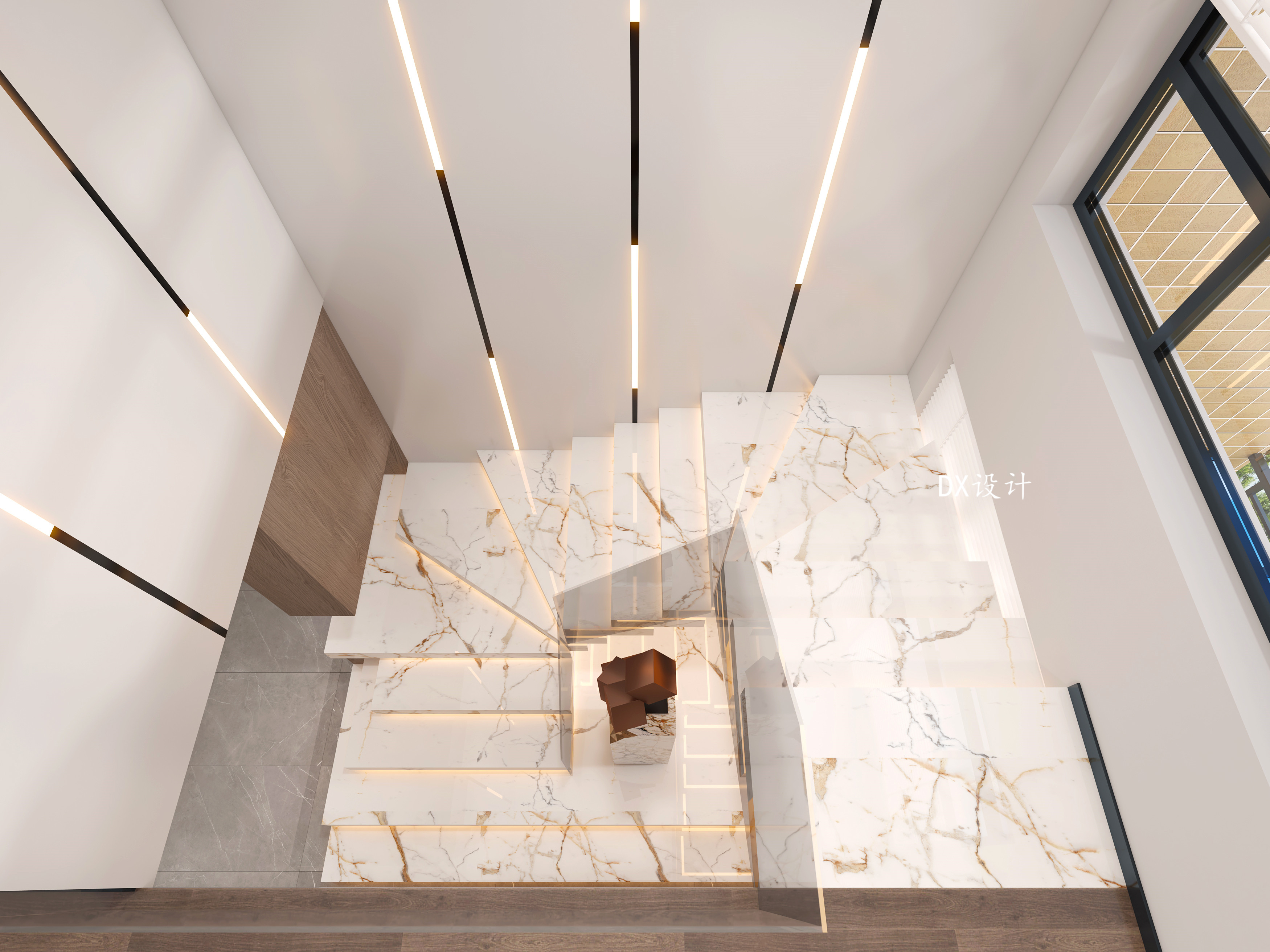 现代轻奢平层设计-12