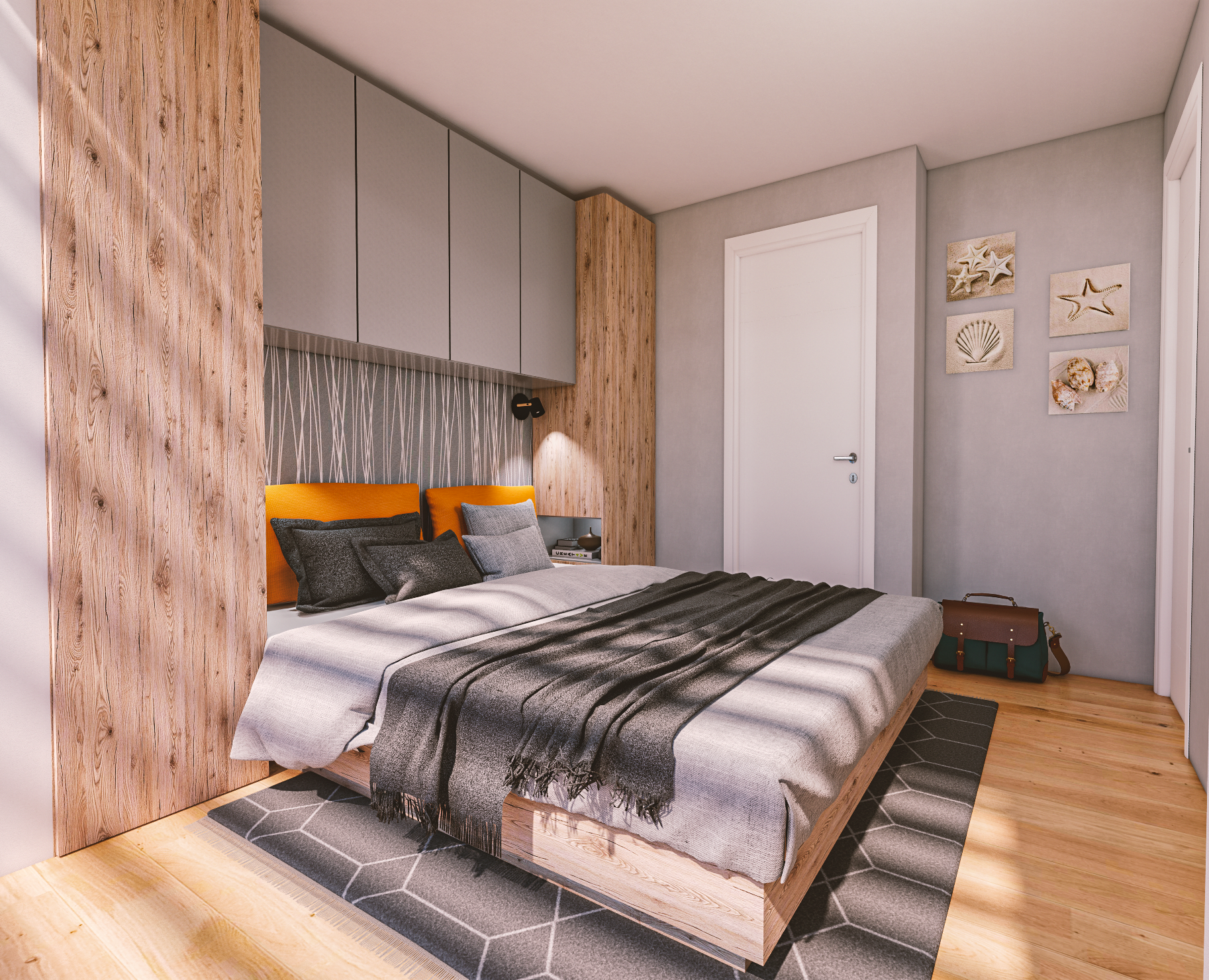 Qubo, Mobilne Hiše, 3D model, Design & Visualization-5