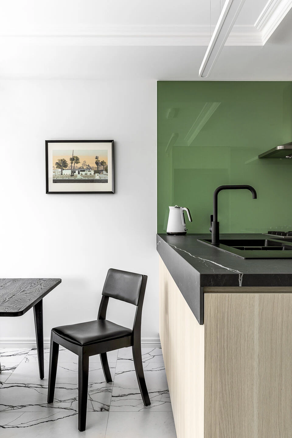 黑白绿三色打造的艺术之家丨澳大利亚丨SG2 design-10