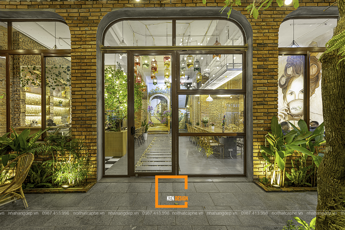 Hẻm咖啡馆装修施工项目丨越南河内丨KenDesign-13