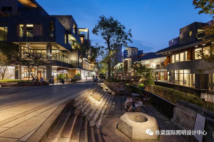 老西门商业街照明设计丨中国常德-12