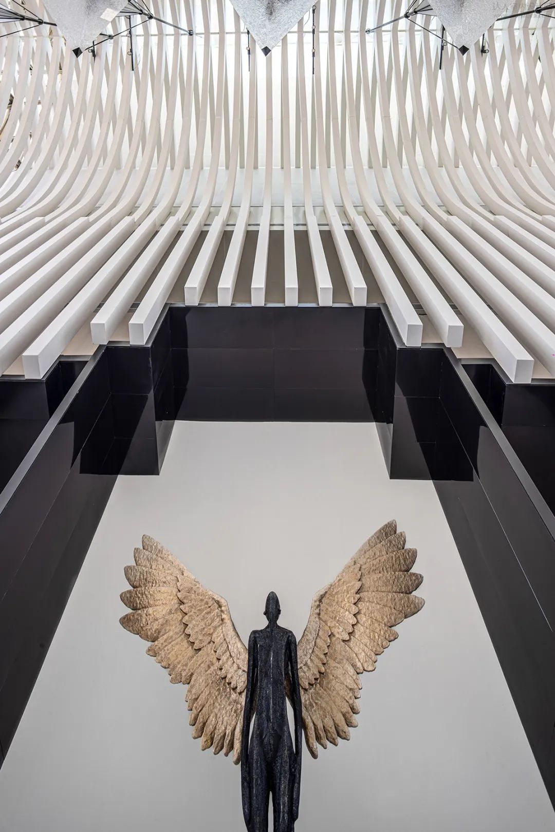 长春中海锦城售楼部 | 几何韵律中的优雅艺术空间-32