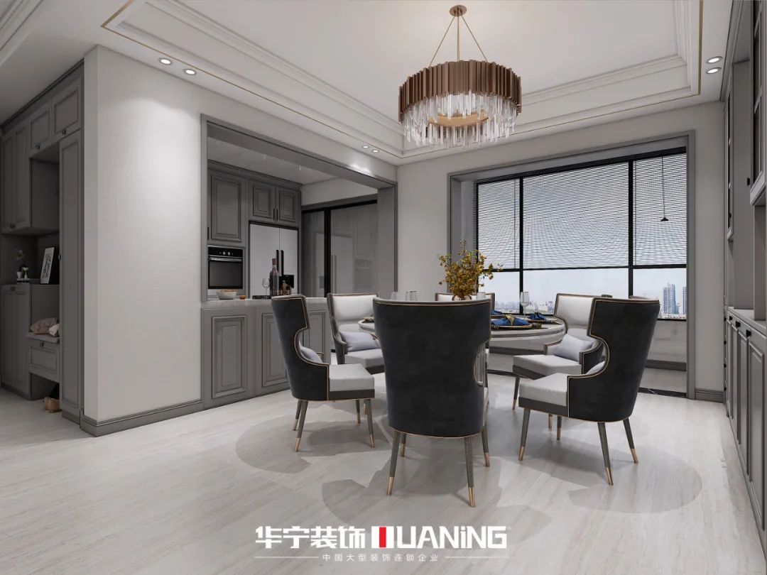 聂敏 | 230㎡美式轻奢雅宅，精致摩登生活-56