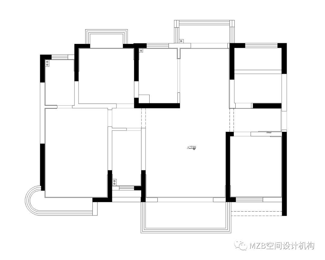 《七里香》现代极简家居设计丨MZB 空间设计机构-9