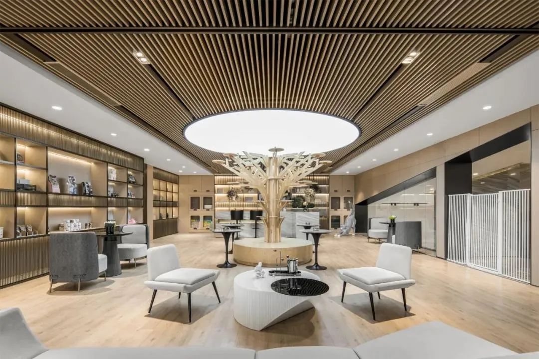 天津中梁·长风雅著售楼处 | 蝶舞花间的灵动空间-86