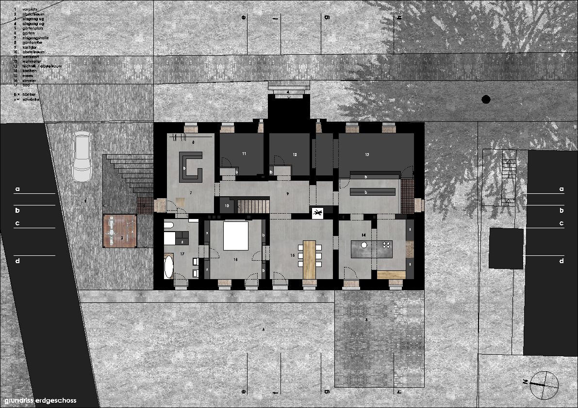 乡村历史建筑的现代新生 | 德国 feldberg 法院改造-32