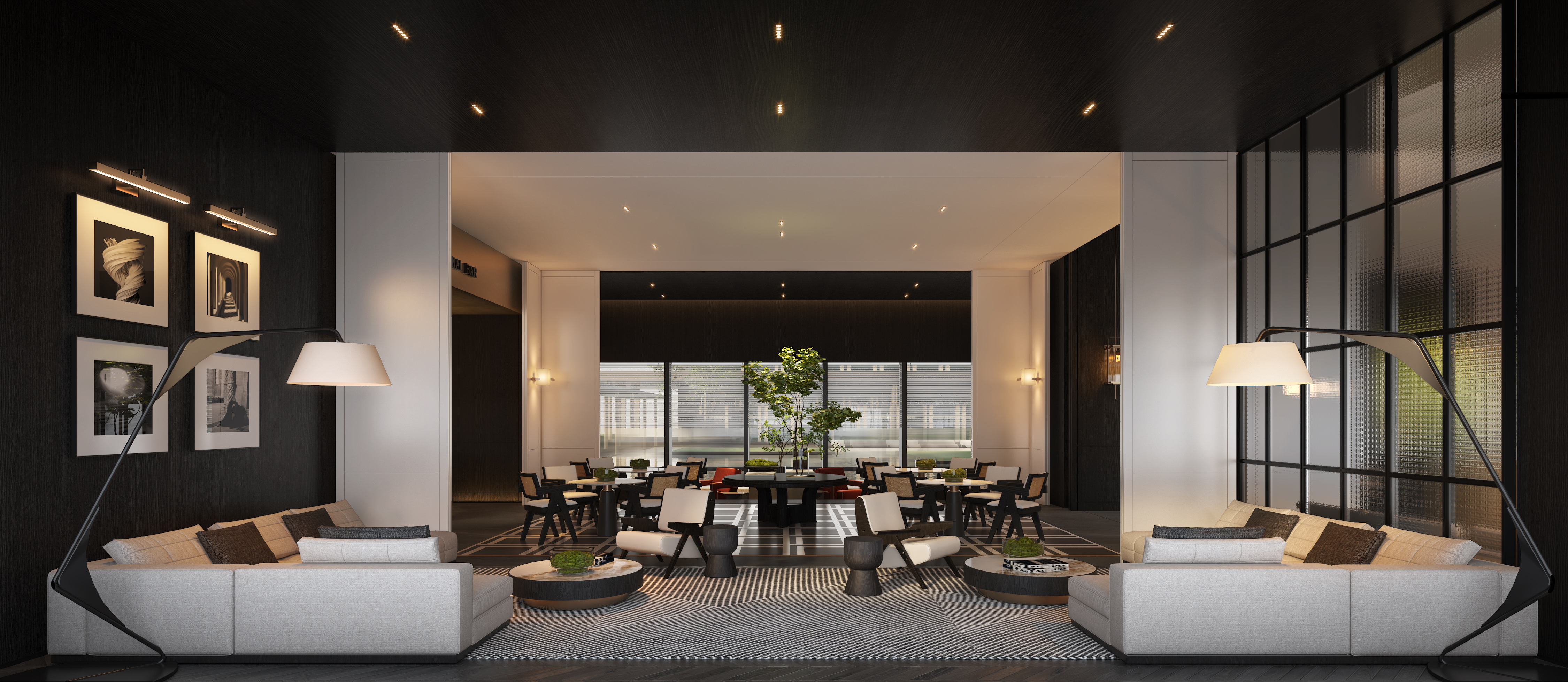 售楼处表现丨李益中空间设计-13