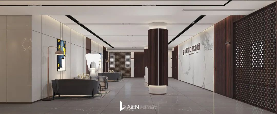 茂菊口腔上海总部办公室 | 新中式风格的海纳百川设计-18