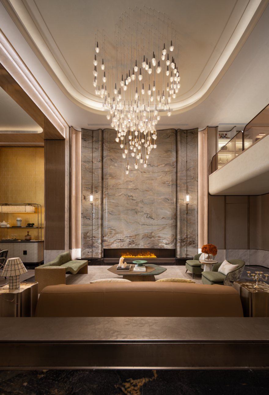 滨江&兴耀 · 松川境733㎡别墅样板房丨中国杭州丨TCD² 平仄设计-7