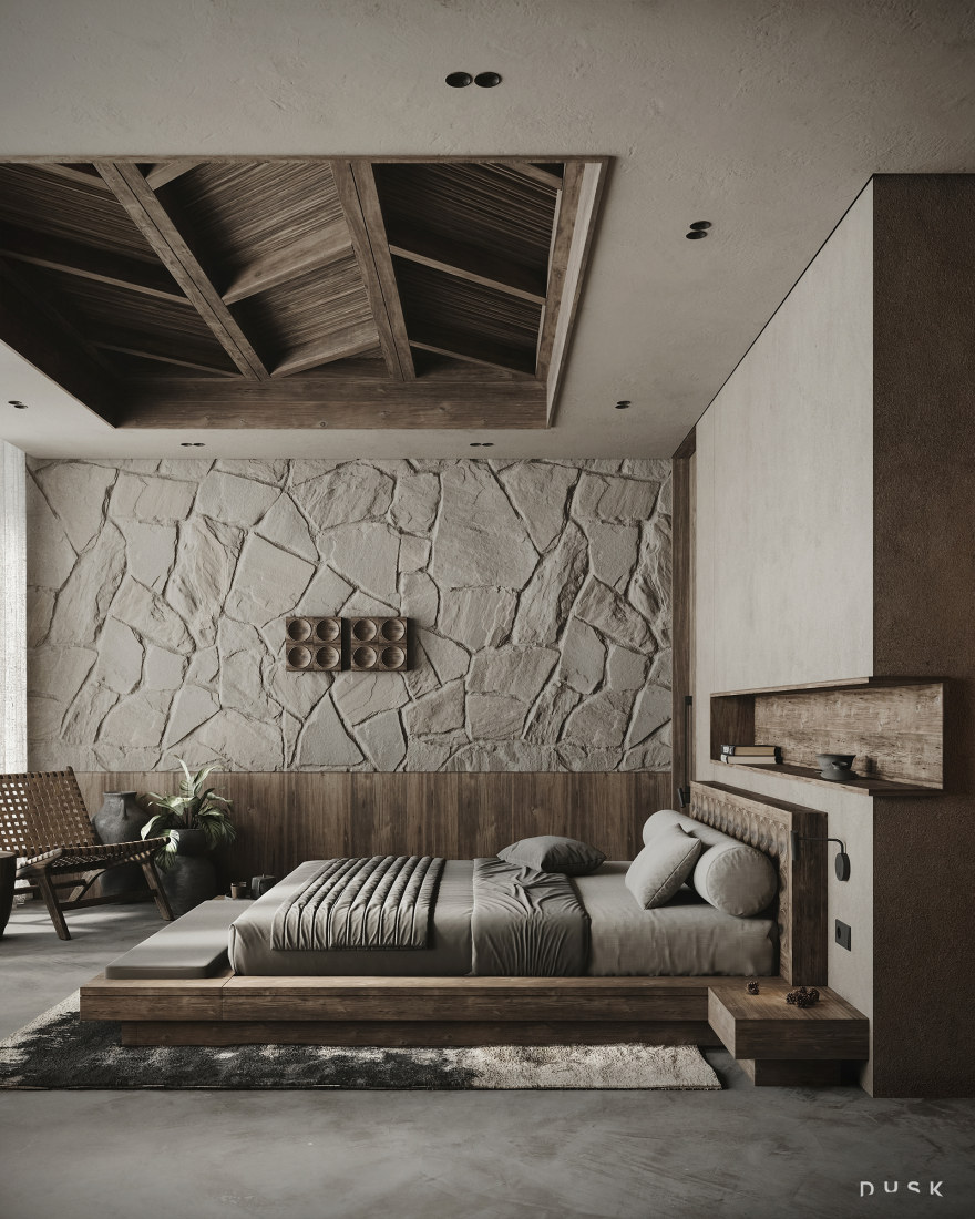 巴厘岛乌鲁瓦图别墅设计丨印度丨Dusk Architecture Studio-33