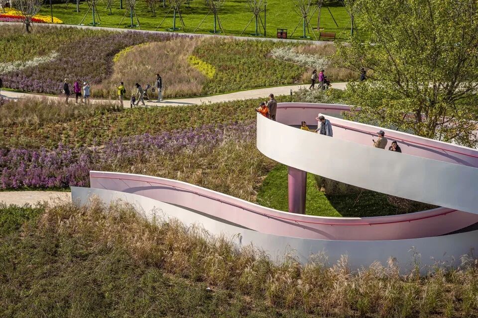 埊木设计｜花漾之境：北小河公园樱花谷环境改造提升设计-81