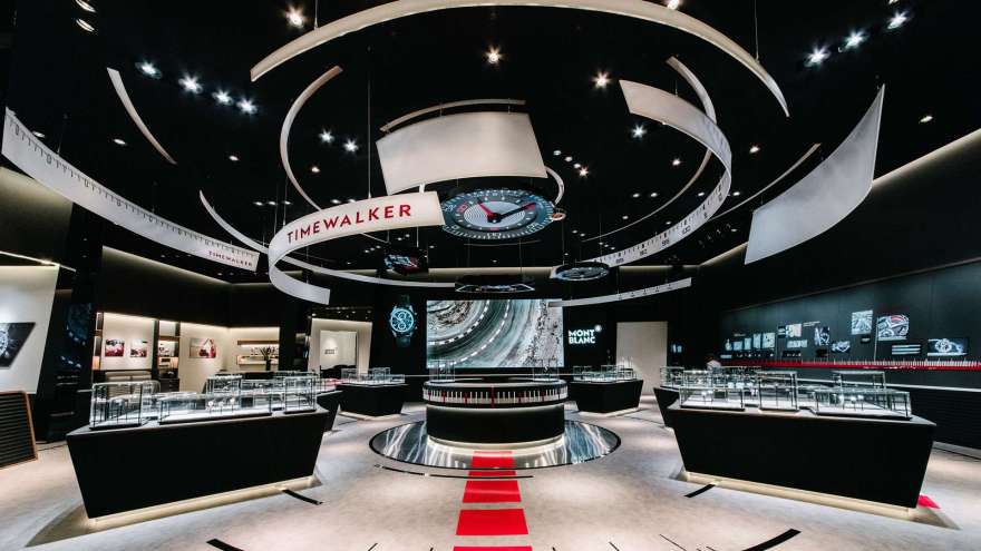 万宝龙2017年日内瓦高级钟表展展位设计-0