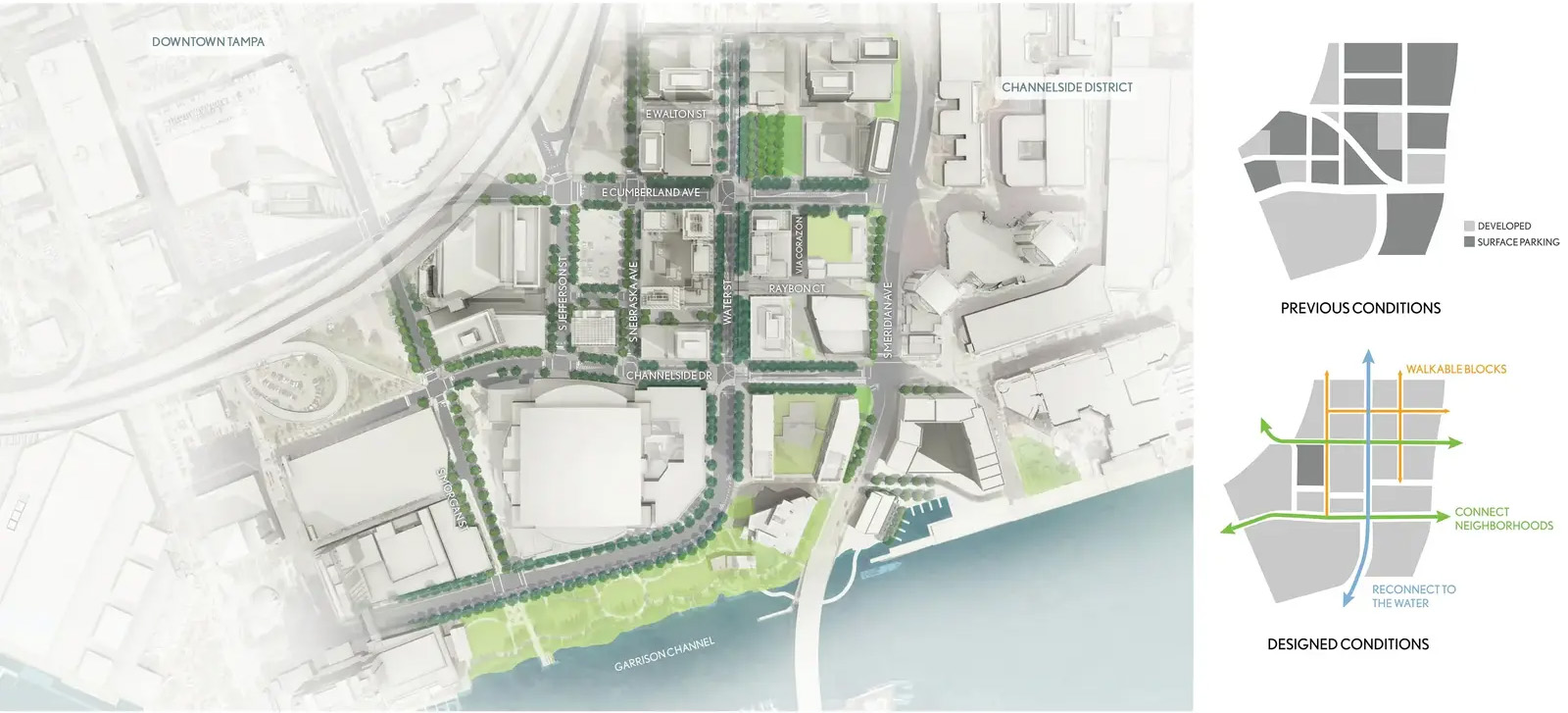 坦帕水街的连绵树冠丨美国丨Reed Hilderbrand-21