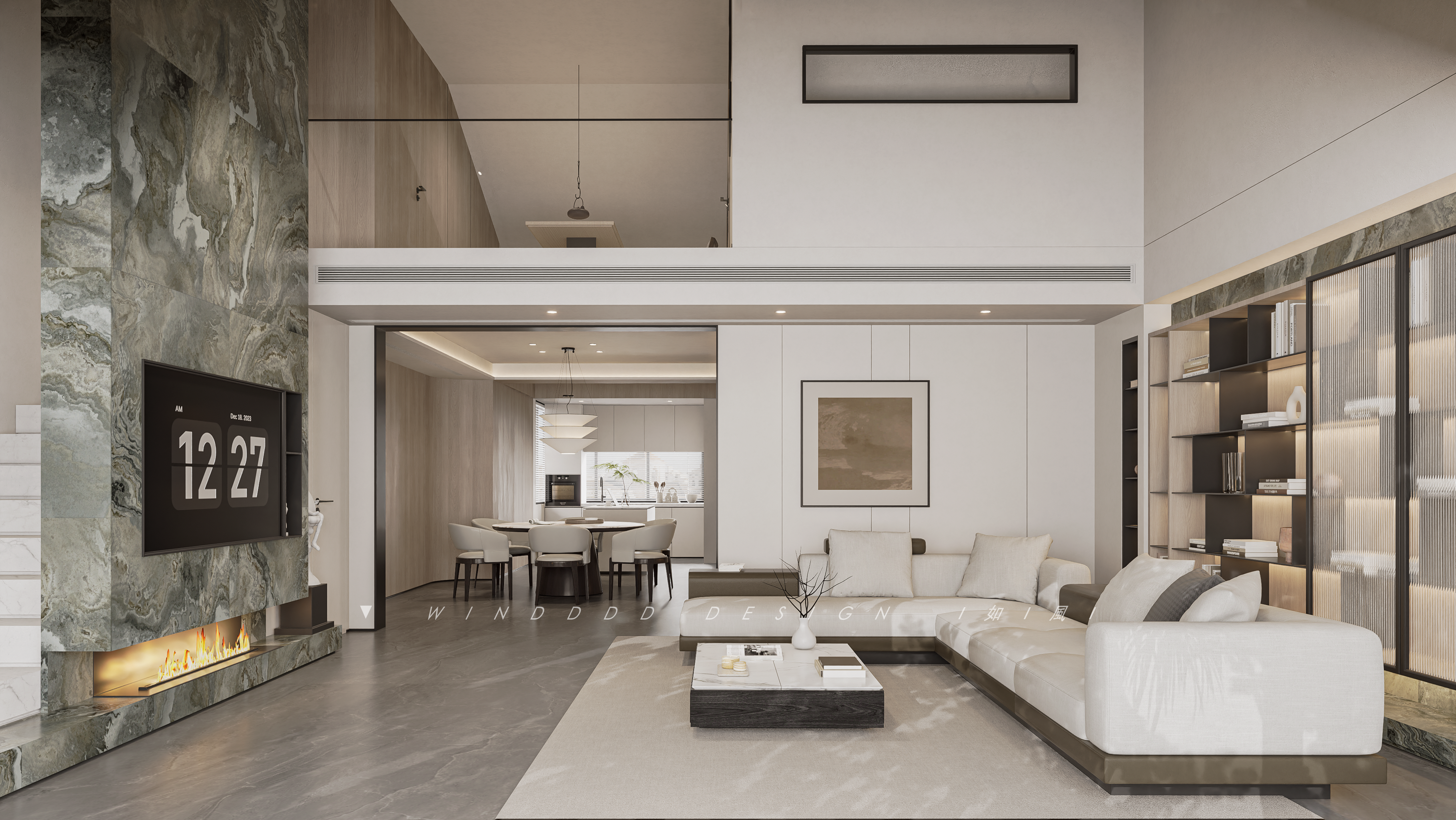 现代复式住宅丨WIND-4